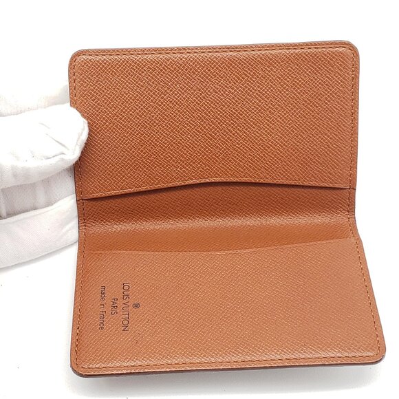 Authentic Louis Vuitton Monogram Canvas Pocket Organizer card wallet 65-121025 - Picture 8 of 12